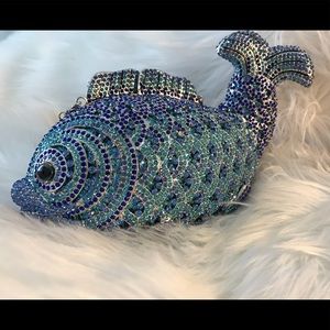 Tasha Fish luxury clutch